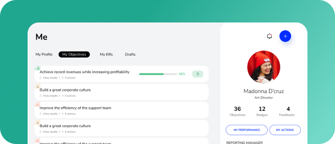 Individual-level OKR